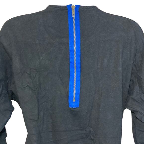 Urban Outfitters Short Sleeved Sweatshirt Top Color Block Dolman Sleeves XS - Picture 6 of 14